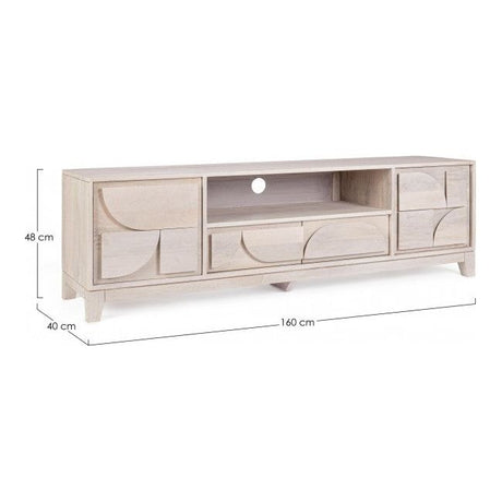 TV Sideboard mit 2 Türen und 2 Schubladen Archita - ZEN ZONE