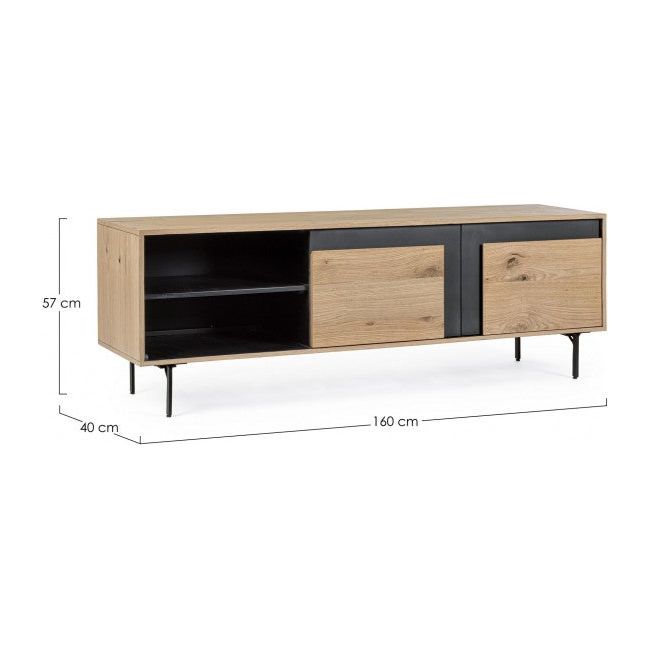 TV Sideboard mit 2 Türen Stanwood - ZEN ZONE