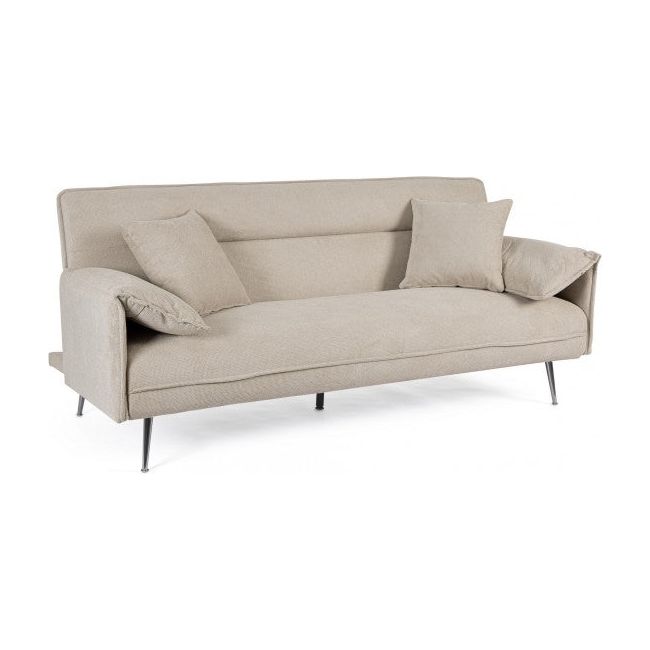 Bettsofa 3-Sitzer mit Kissen Ottawa Beige - ZEN ZONE