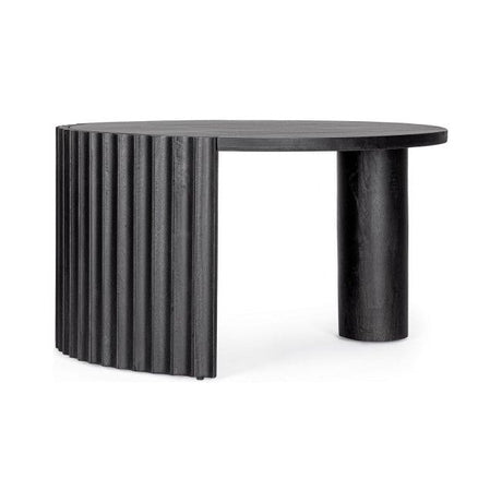 Couchtisch Orissa Schwarz rund 80x80 - ZEN ZONE