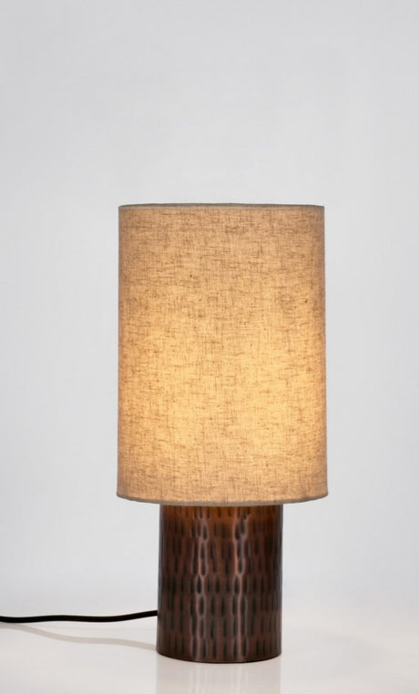 Tischlampe Bihar Braun Höhe 41cm - ZEN ZONE Furniture