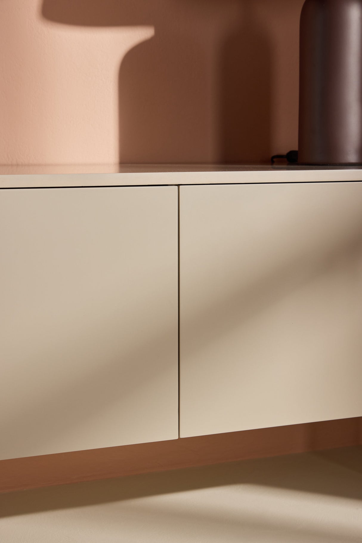 Frihamn chest of drawers - beige 160x35