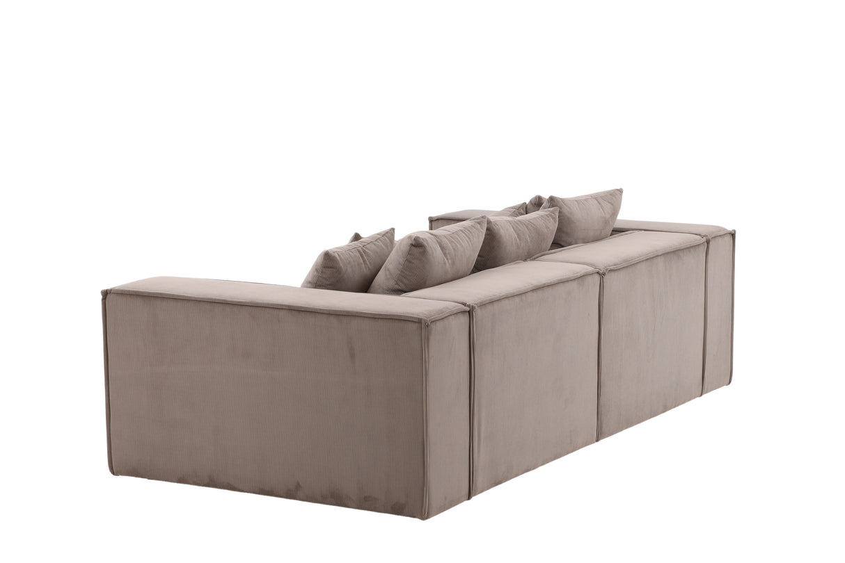 Gillholmen 3-Sitzer Sofa - Braun / Manchester - ZEN ZONE Furniture