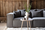 Gillholmen 3-Sitzer Sofa - Grau / Graues Leinen - ZEN ZONE Furniture