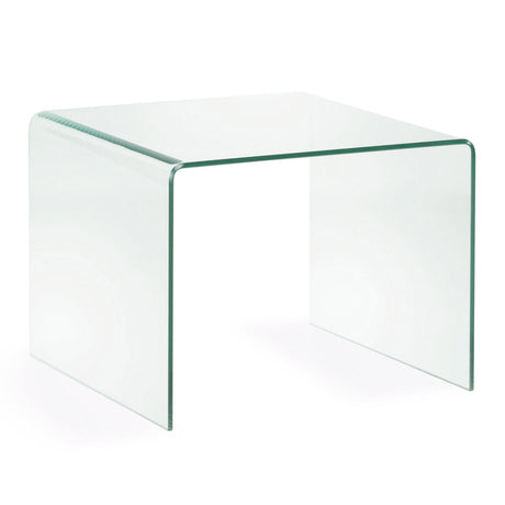 Burano Beistelltisch aus Glas 60 x 60 cm - ZEN ZONE