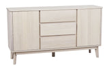 YUMI Sideboard Weiß pigmentiert 152x42x84cm - ZEN ZONE Furniture