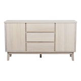 YUMI Sideboard Weiß pigmentiert 152x42x84cm - ZEN ZONE Furniture