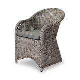 DARWIN Sessel aus Sisal in Grau - ZEN ZONE