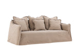 Oskarshamn 3-Sitzer Sofa - Beige/Braun - ZEN ZONE Furniture