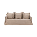 Oskarshamn 3-Sitzer Sofa - Beige/Braun - ZEN ZONE Furniture