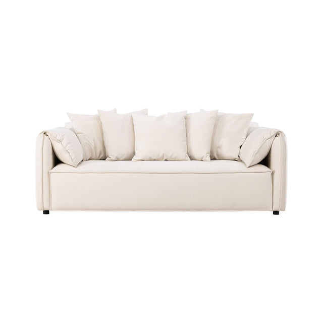 Torekov 3-Sitzer Sofa - Beige Mocca Look - ZEN ZONE Furniture