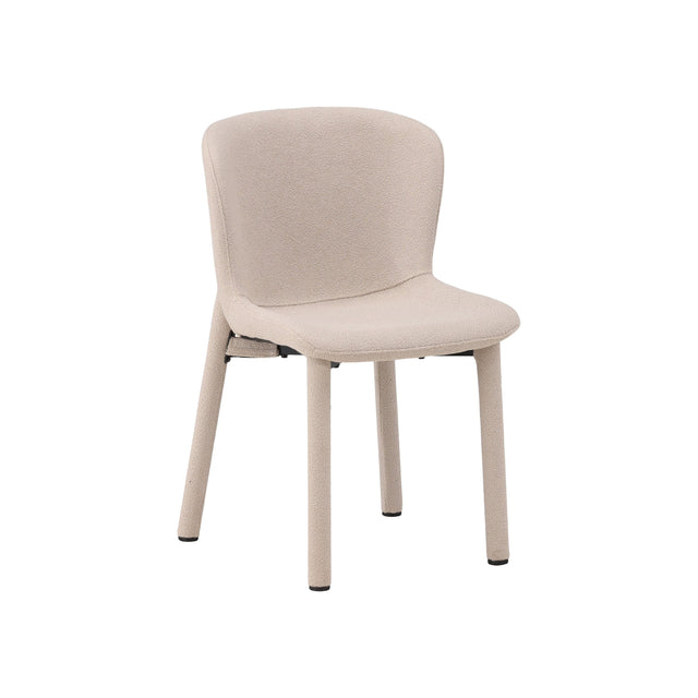 Astoria Esszimmerstuhl 2er-Pack - Beige Boucle - ZEN ZONE Furniture