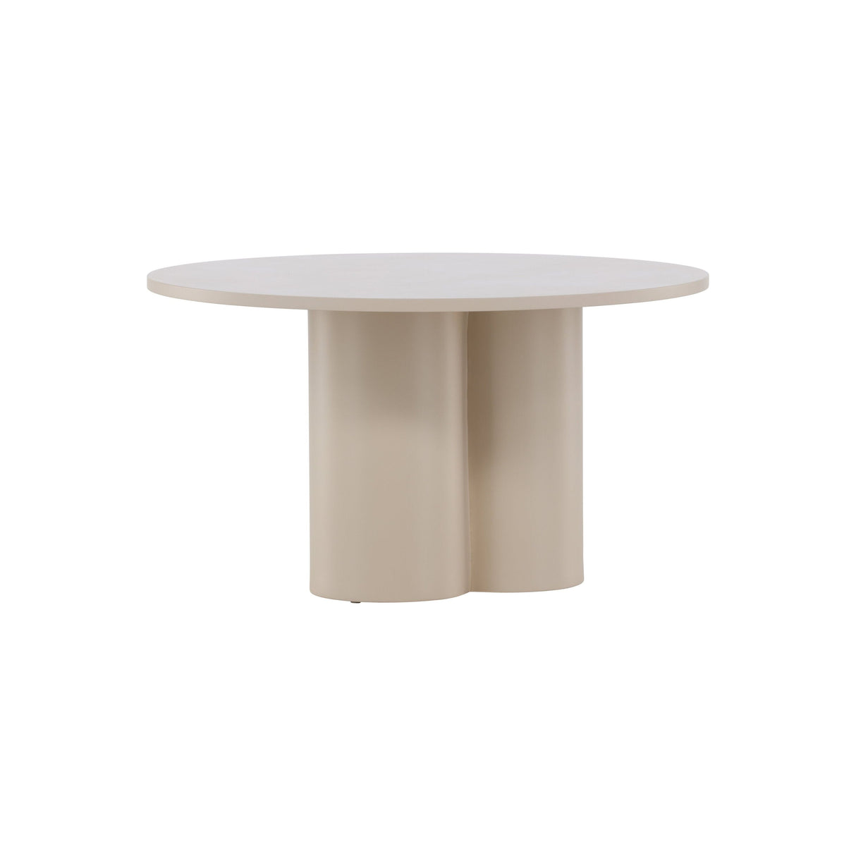 Olivia coffee table - beige 80 x 80 x 45 cm