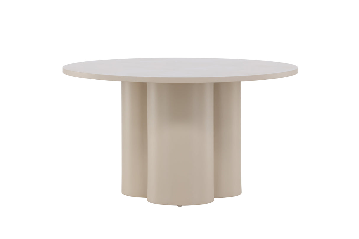 Olivia coffee table - beige 80 x 80 x 45 cm