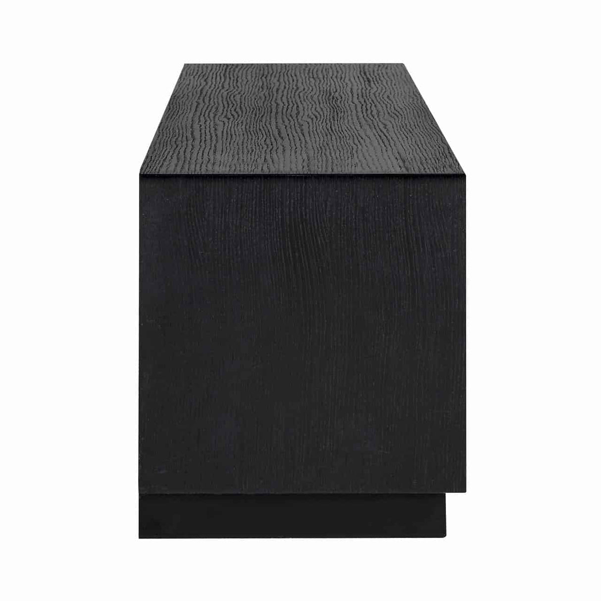 TV Kommode Oakura 3-Schubladen (Black) - ZEN ZONE Furniture