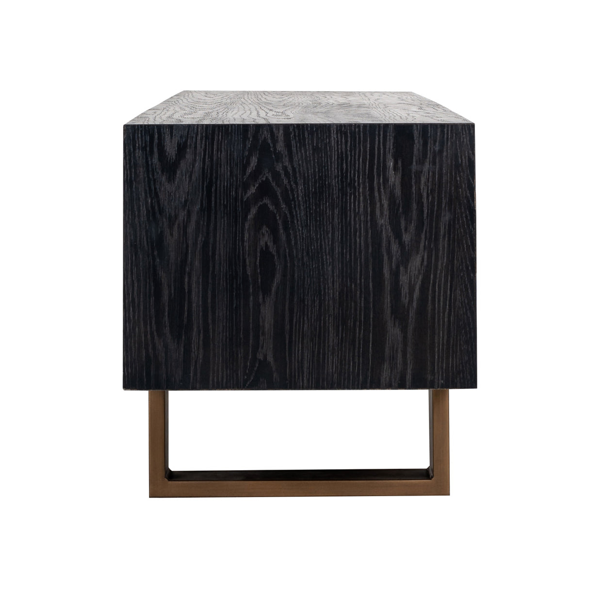 TV Kommode Hunter 2-schubladen (Black rustic) - ZEN ZONE Furniture