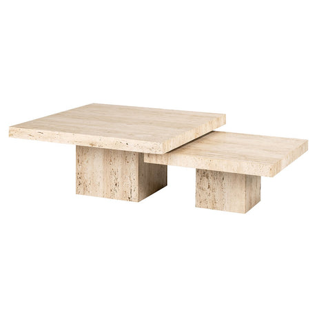 La Cantera Couchtisch quadratische Set von 2 - ZEN ZONE