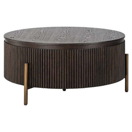 Couchtisch Luxor 95Ø (Brown) - ZEN ZONE