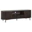 TV Kommode Luxor 2-Türen 1-Schublade (Brown) - ZEN ZONE Furniture