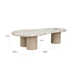 Couchtisch Coronel (Beige) - ZEN ZONE