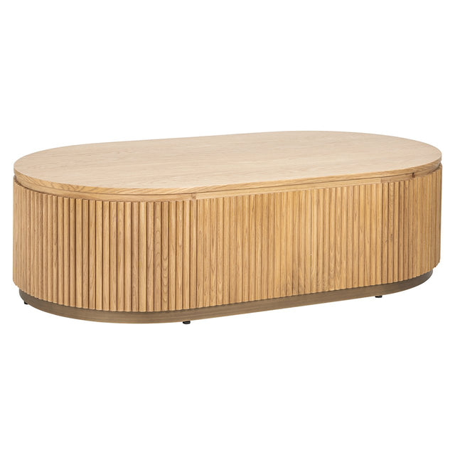 Couchtisch Belfort Kapsel (Natural oak) - ZEN ZONE