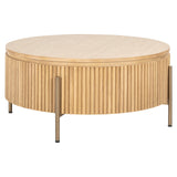 Couchtisch Belfort 85Ø (Natural oak) - ZEN ZONE