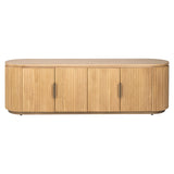 TV-Möbel Belfort 4-türig (Natural oak) - ZEN ZONE Furniture