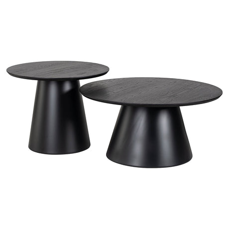 Couchtisch Jazz set von 2 (Black) - ZEN ZONE