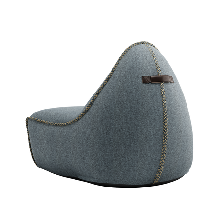 Medley Lounge Chair Dusty Blue - ZEN ZONE