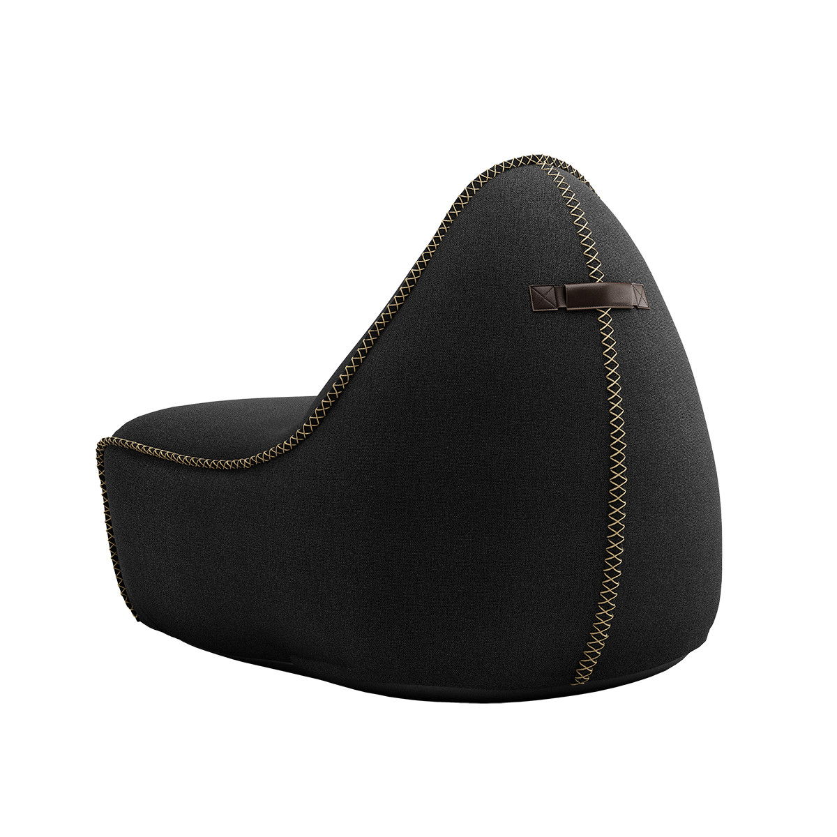 Medley Lounge Chair Black - ZEN ZONE