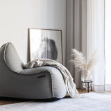 Medley Lounge Chair Grey + Pouf - ZEN ZONE