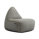 Medley Lounge Chair Grey + Pouf - ZEN ZONE