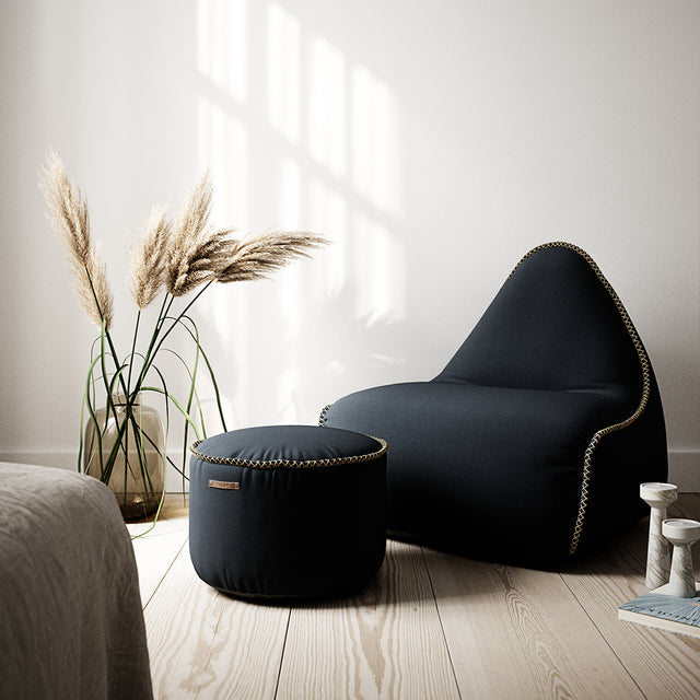 Cura Lounge Chair Black - ZEN ZONE