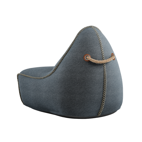 Canvas Lounge Chair Petrol - ZEN ZONE