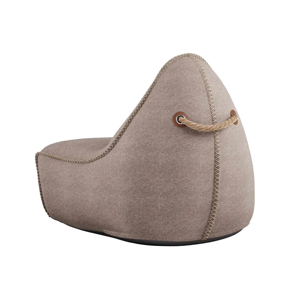 Canvas Lounge Chair Sand - ZEN ZONE