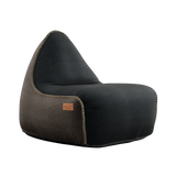 Canvas Lounge Chair combi black/brown - ZEN ZONE