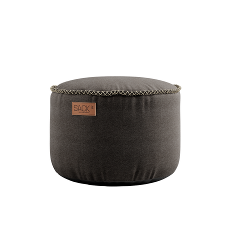 Canvas Pouf Brown - ZEN ZONE