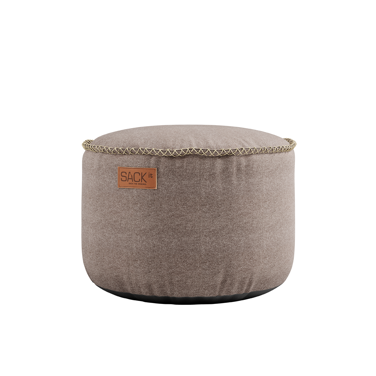 Canvas Pouf Sand - ZEN ZONE