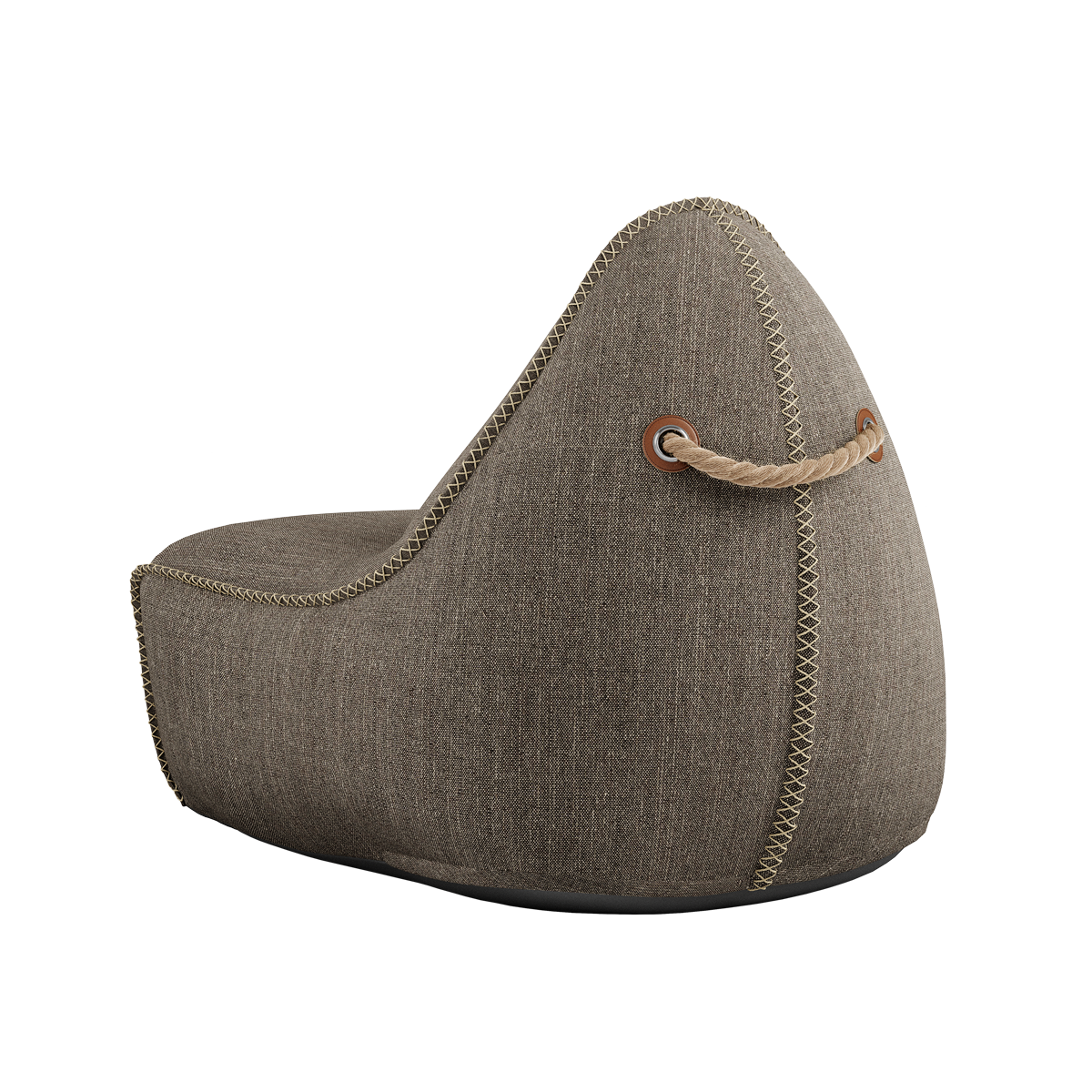 Cobana Lounge Chair Brown - ZEN ZONE