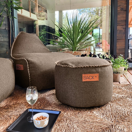 Cobana Pouf Brown - ZEN ZONE