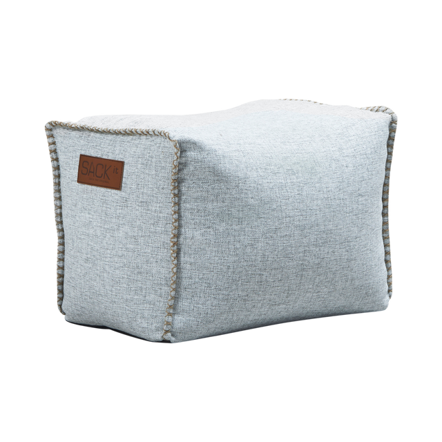 Cobana Square Pouf White - ZEN ZONE