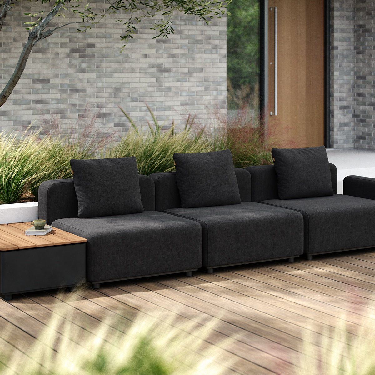 Cobana Lounge Sofa - Seat Black - ZEN ZONE