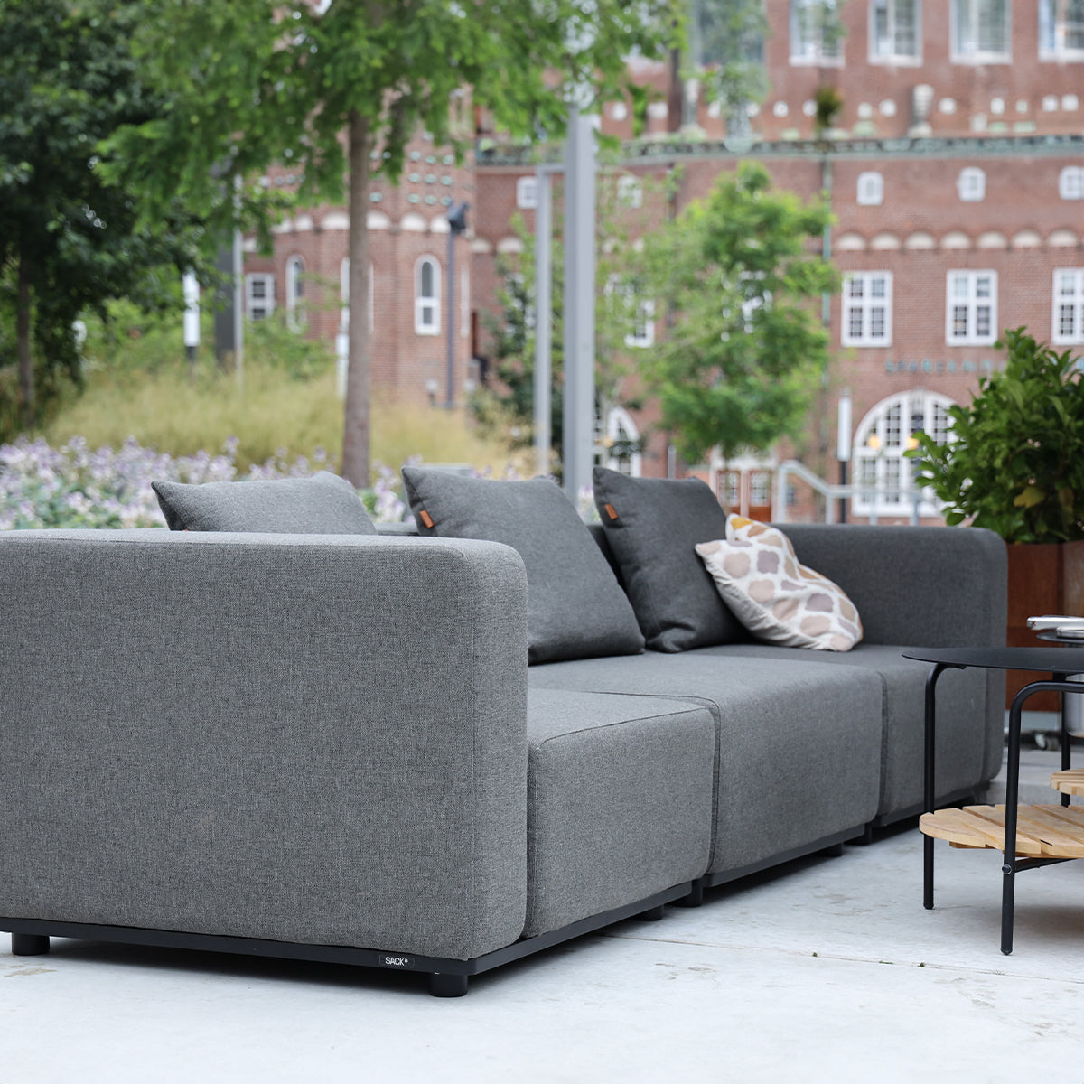 Cobana Lounge Sofa - Corner Grey - ZEN ZONE