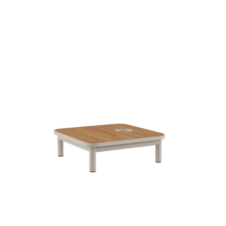 Kirra Table w/Accessory Fit Taupe - ZEN ZONE