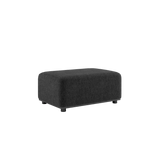 Cobana Lounge Sofa - Pouf Black - ZEN ZONE