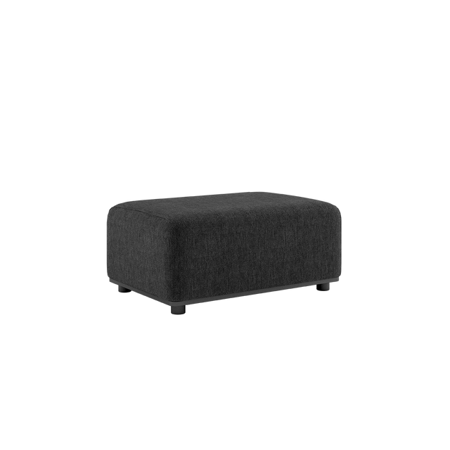 Cobana Lounge Sofa - Pouf Black - ZEN ZONE