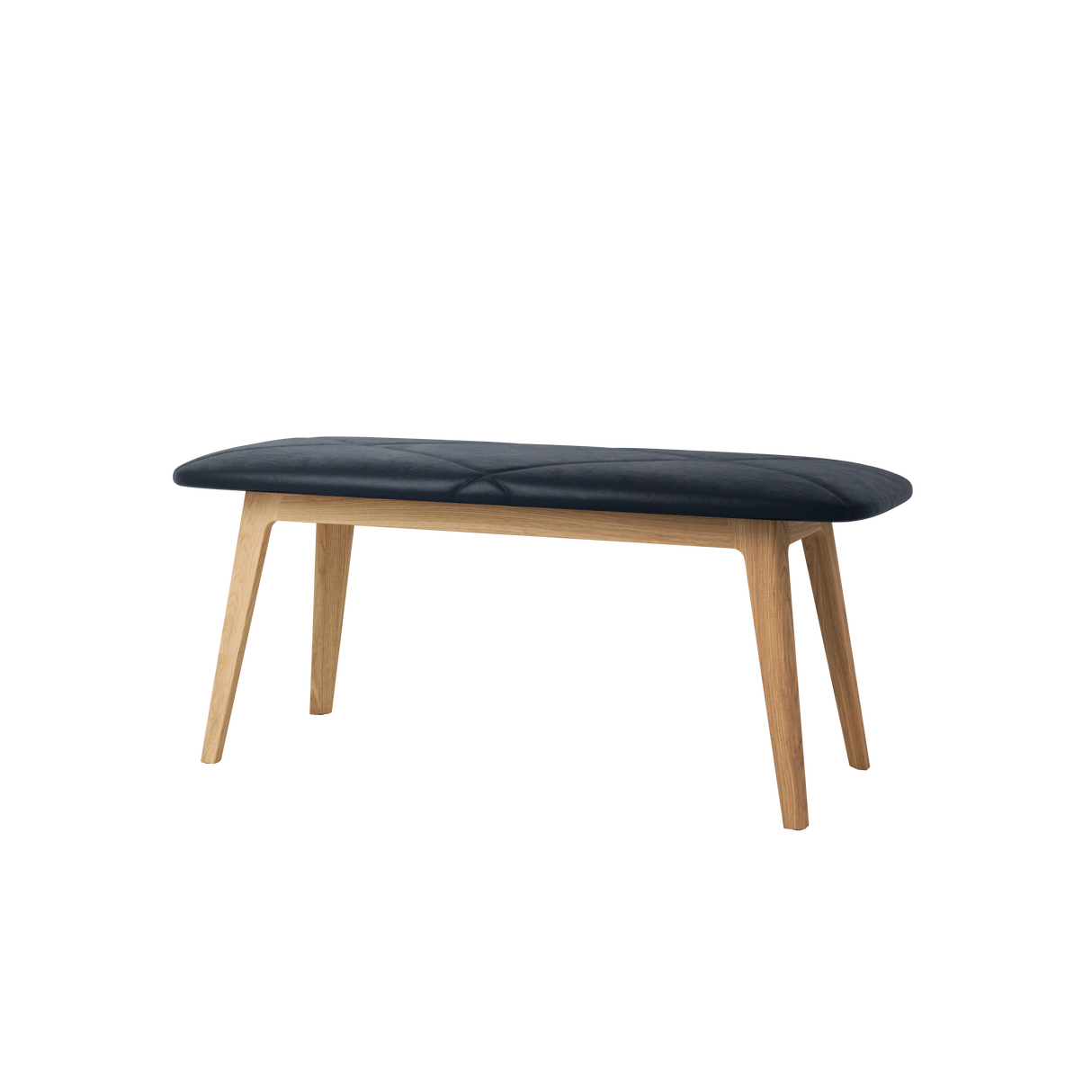 Nordic Bench Oak - Terra Black - ZEN ZONE