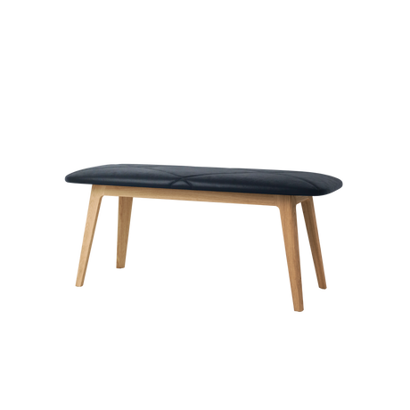 Nordic Bench Oak - Terra Black - ZEN ZONE