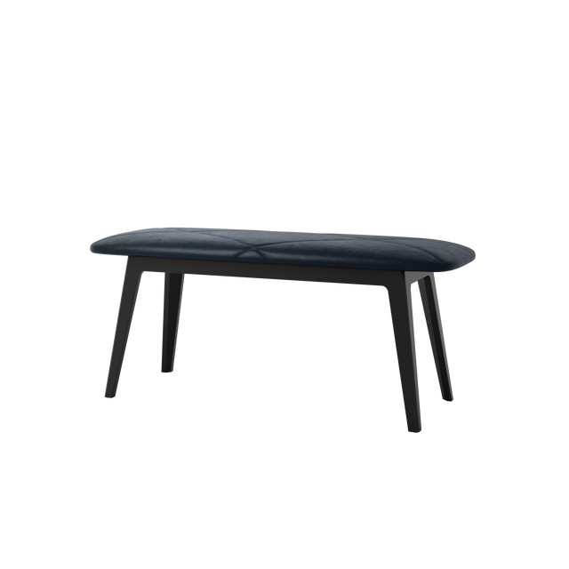 Nordic Bench Beech - Terra Black - ZEN ZONE