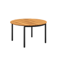 Patio Dining Table Ø133 - Teak - ZEN ZONE